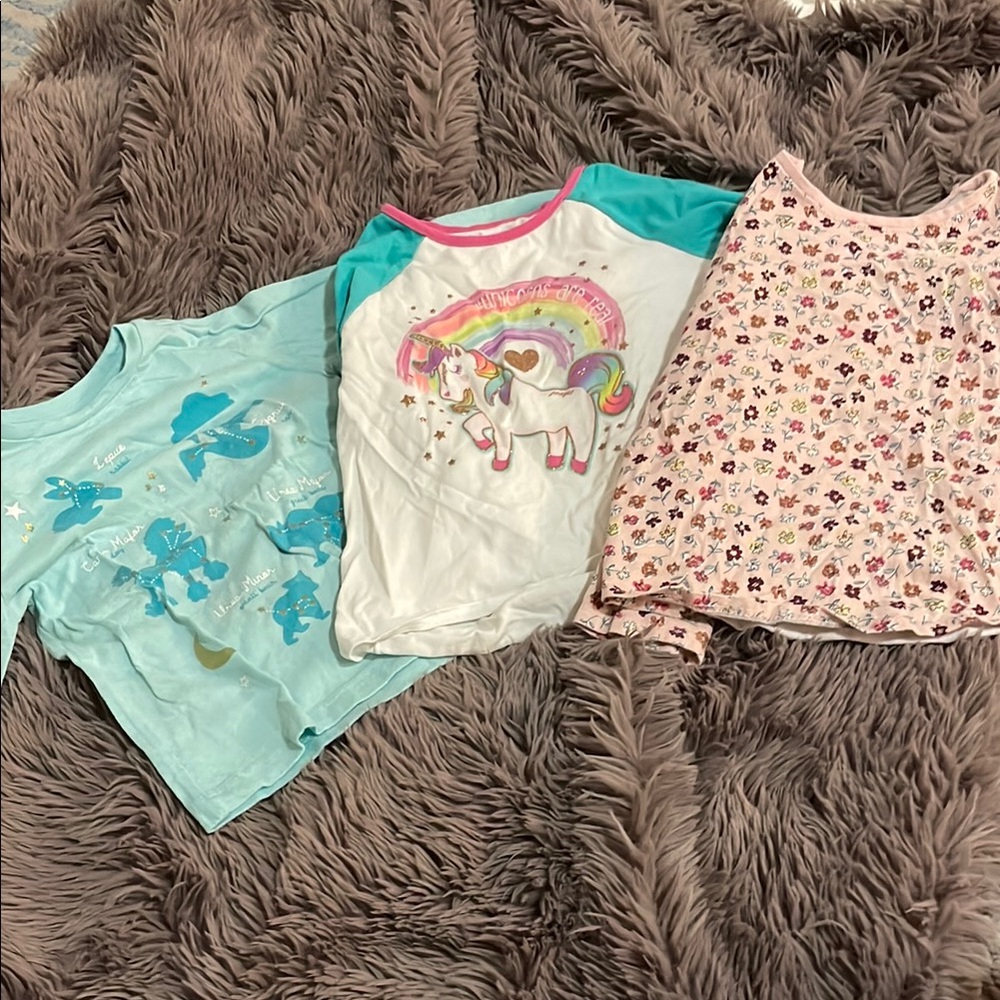 Colorful Kids' T-Shirts Set